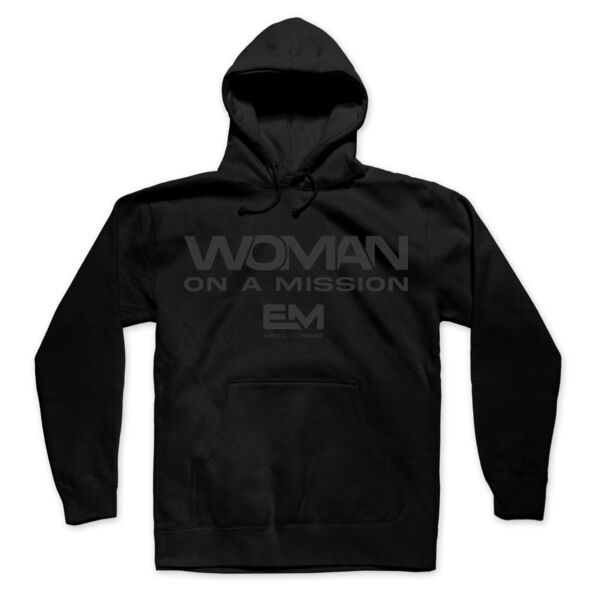 WOMAN ON A MISSION - HOODIE - $95X30P$ Thumbnail