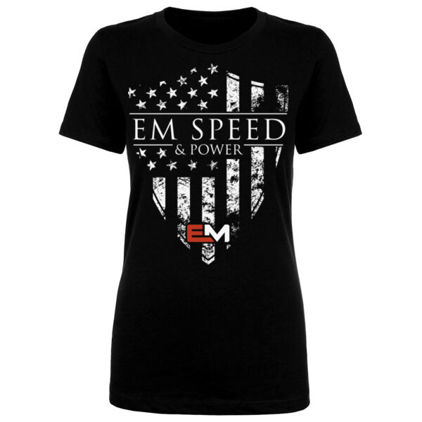 SHIELD FLAG - WOMEN'S FITTED T-SHIRT - $5T6BHW$ Thumbnail