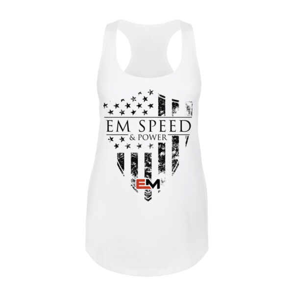 SHIELD FLAG - WOMEN'S FITTED TANK TOP - $8TKFSW$ Thumbnail