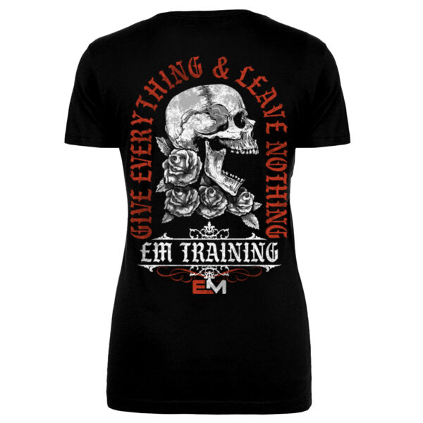 LEAVE NOTHING - WOMEN'S FITTED T-SHIRT - $D1M2RC$ Thumbnail