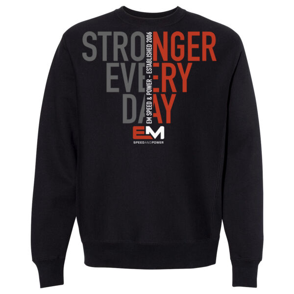 STRONGER EVERY DAY - CREWNECK SWEATSHIRT - $4DGWSP$ Thumbnail